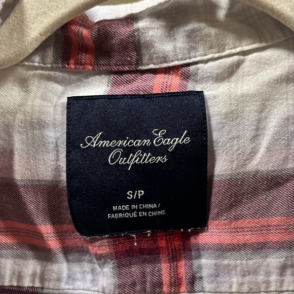 Size small American Eagle flannel. - Picture 3 of 3